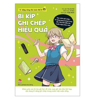 KĨ NĂNG VÀNG CHO TEEN THẾ KỈ 21 - BÍ KÍP GHI CHÉP HIỆU QUẢ